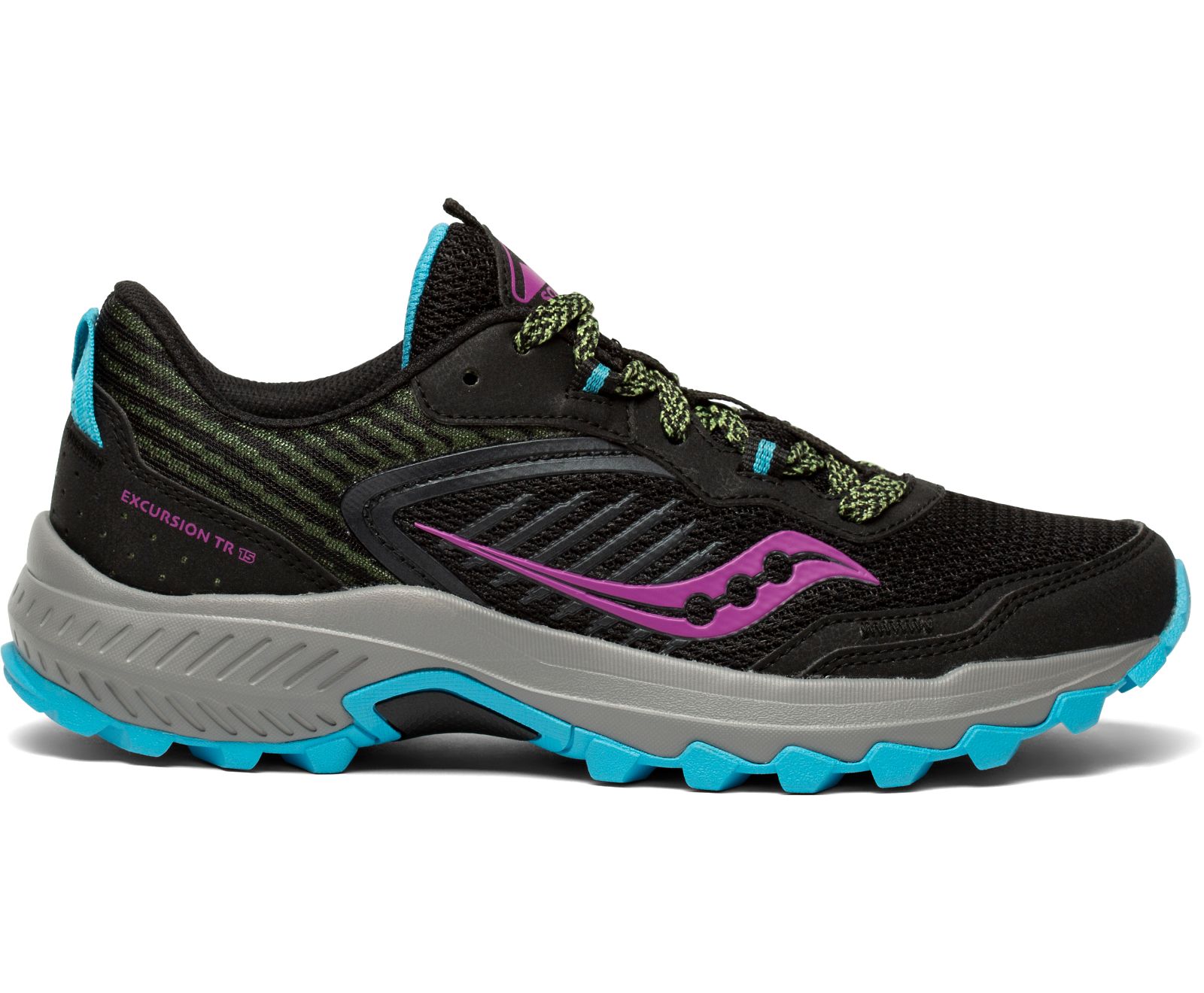 Women\'s Saucony Excursion Tr15 Trail Running Shoes Black | Singapore 222FDNM